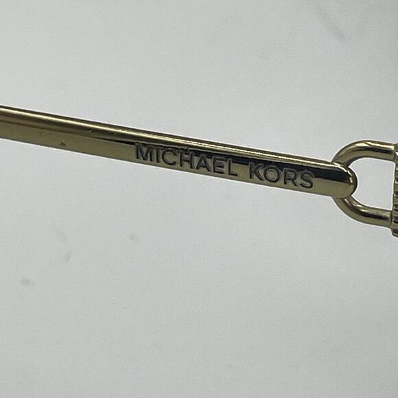 Michael Kors MK2052 Sunglasses Tortoiseshell Cat Eye Gold Toned Glasses - Picture 5 of 9